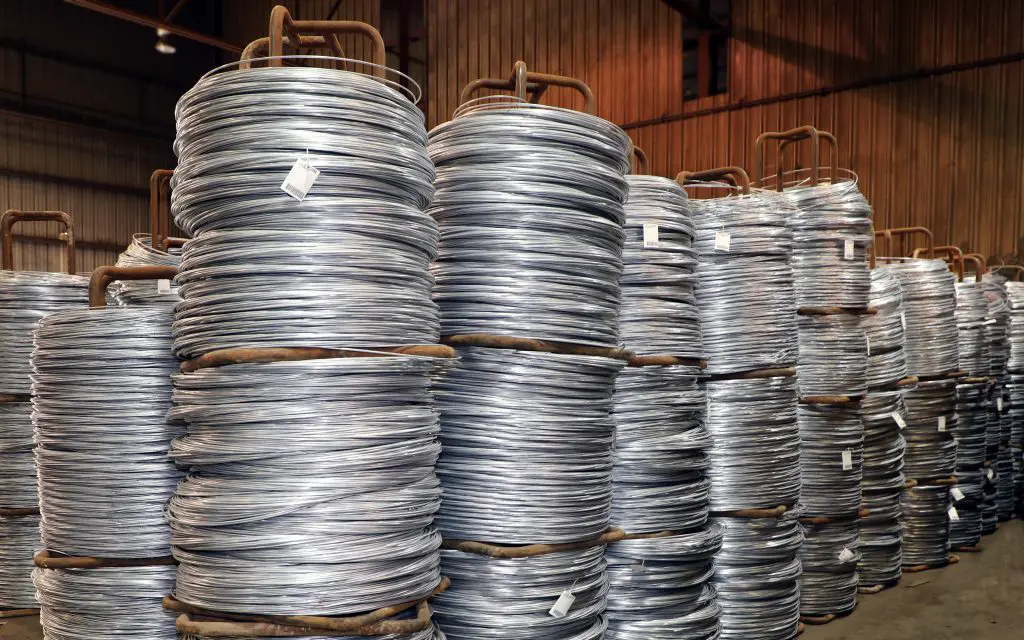 galvanized wire for industrial and agricultural use